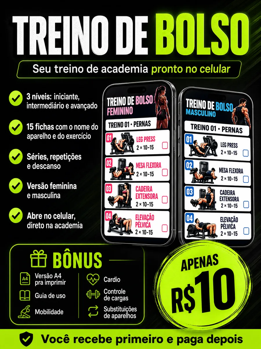 Capa A do Treino de Bolso